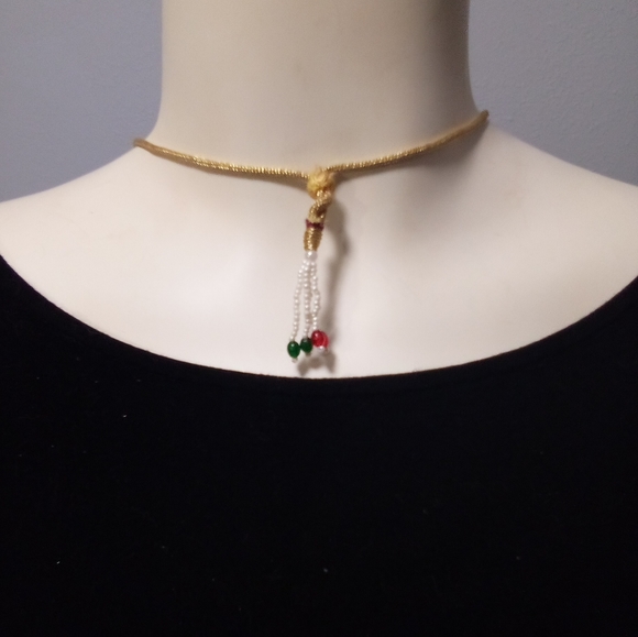 🎉HP🎉 Vintage Flower Bridal Boho Luxury Necklace - Picture 9 of 12